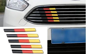 

Fit For Frod Focus Sedan 2015 2016 2017 ABS paint in the grille decorative strip three-color bright