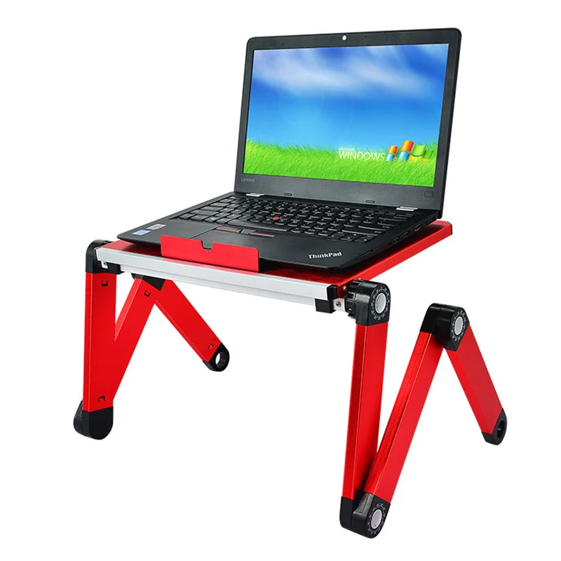 

Adjustable Folding Aluminum Alloy Laptop Stand For Macbook Lenovo Dell Asus iPad Tablet Notebook Cooling Bracket With USB Fan