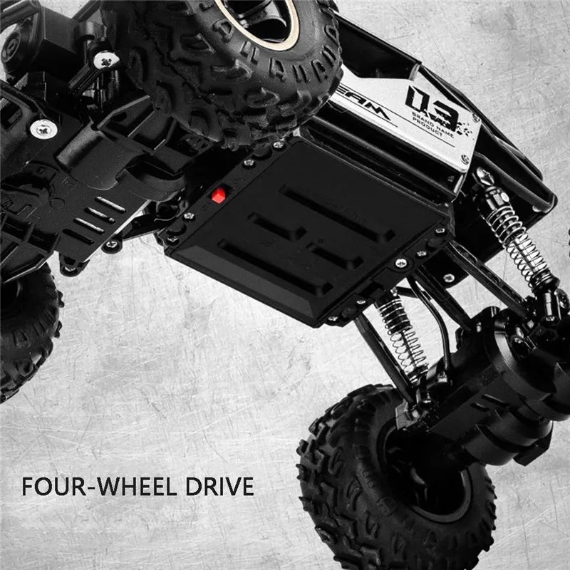 Oeak автомобиль 1/16 4WD Rock Crawlers вождение автомобиля двойные двигатели Bigfoot пульт