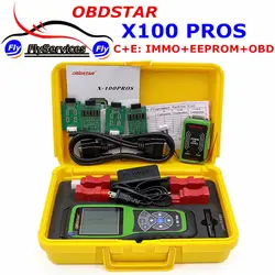 Obdstar X-100 плюсы X100 Auto Key Программист X 100 Pro бесплатное обновление онлайн C + E модель иммобилайзер + eeprom адаптер