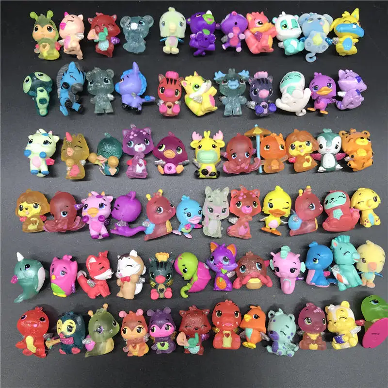 

Cartoon Animals Egg Model Horse Dog Zebra Mini Action Figures Mini Pet Shop Figurines Collectible Dolls Kids Toys for Children