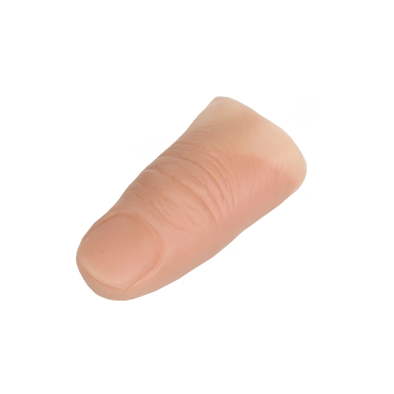 High-Quality-2pc-Red-Silk-With-2pc-Soft-Thumb-Tip-Finger-Fake-Magic-Trick-Close-Up (1)