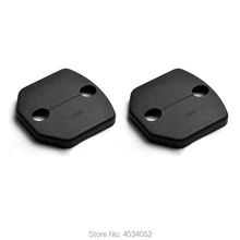 QHCP Auto Gap Porta Serratura Coperchio di Protezione Assetto Interno di Plastica Per FORD MUSTANG 2015-2018