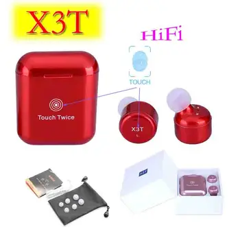 

Aamasun X3T TWS Bluetooth 4.2 Earphone Sport Wireless Touch Button Headset Mini X1T X2T Earbuds With Mic For Iphone X Samsung