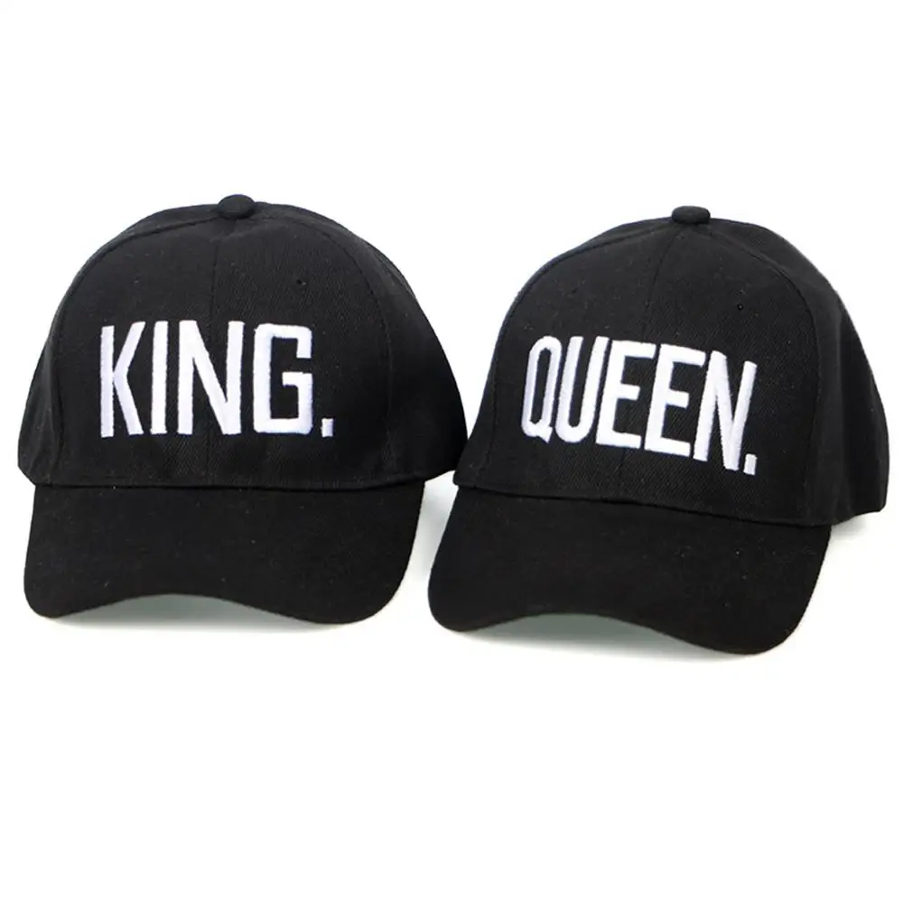 Бейсбольная Кепка с вышивкой KING QUEEN Snapback для мужчин и женщин Мужская кепка