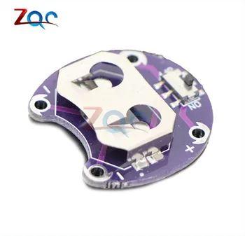 

2pcs LilyPad Coin Cell Battery Holder CR2032 Battery Mount Module With Slide Switch Board For Arduino