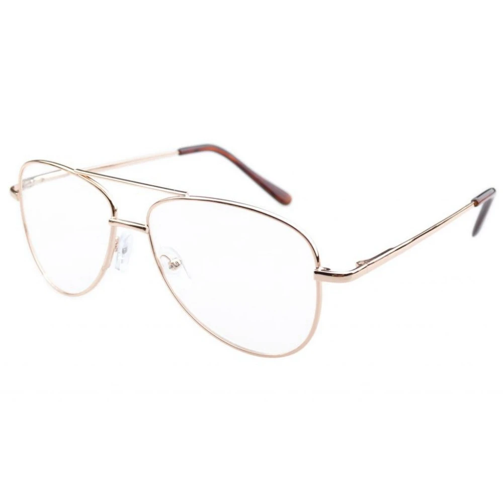 

R1502 Eyekepper Metal Frame Spring Hinges Reading Glasses +0.00---+5.00