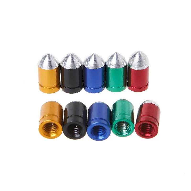 

2pcs Bicycle Tire Valve Cap CNC Aluminum Alloy Dustproof Wheel Protection For Presta French Valve