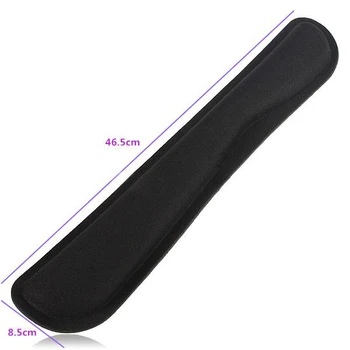 

5* Black PC Keyboard Raised Hands Wrist Rest Support Comfort Pad