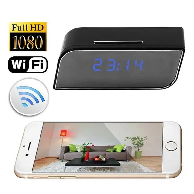 HD 1080P беспроводная Wi-Fi IP мини-камера с датчиком движения и будильником IR Cam |