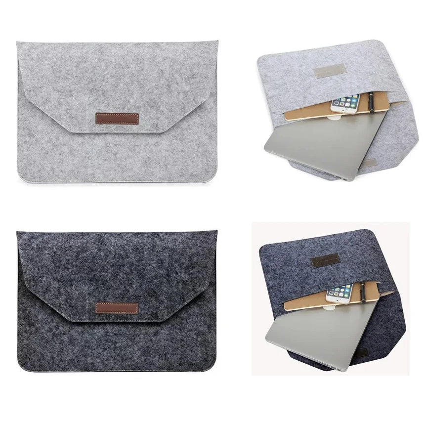 

New Soft Laptop Sleeve case for Microsoft Surface Book 13.5'' Laptop Case Wool Felt Protective Cover for Surface book 13.5 Case