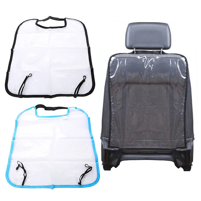

VODOOL Car Seat Back Cover Protector For Kids Children Baby Kick Mat From Mud Dirt Clean Car Seat Covers Automobile Kicking Mat