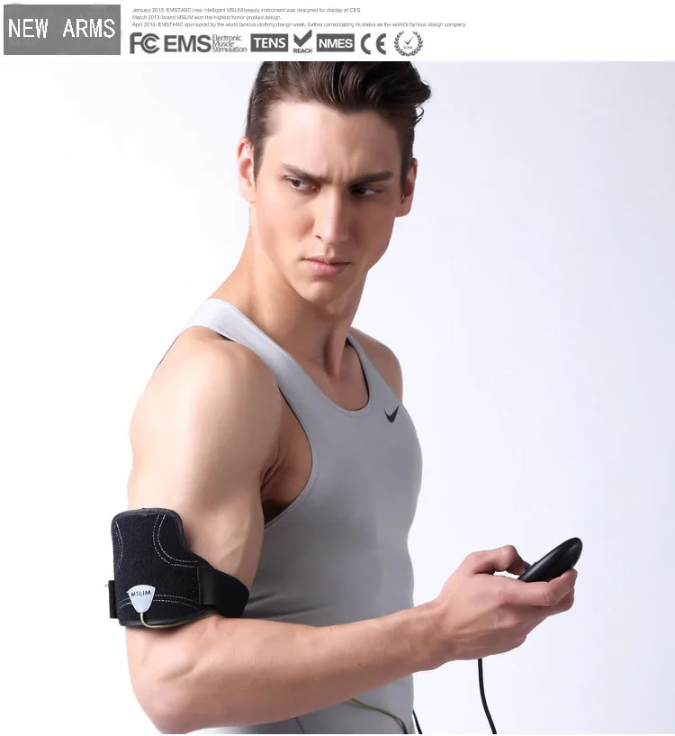 2015 Update Rechargeable Male ABS System Arms Flex Pro Arms Muscle