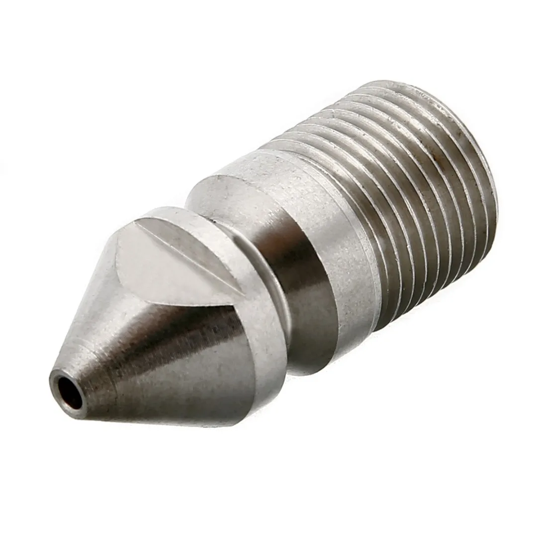 1pc Pressure Washer Drain Ram Sewer Rotary Cleaning Nozzle 9 Jet 3/8" Male 4.5MM 250 Bar For Pipe Cleaning Machine Mayitr