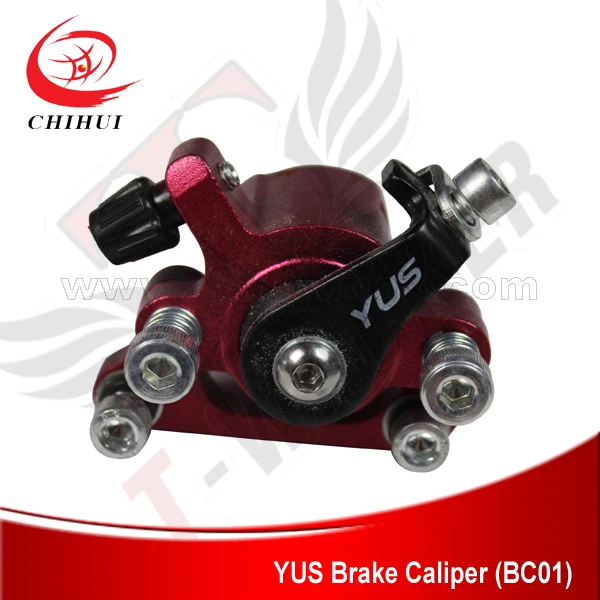 

High Quality Scooter Brakes Caliper YUS Brand Aluminium Brake Caliper with Round Brake Pads(Scooter Parts & Accessories)