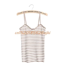Сексуальный женский жилет Летний Полосатый Камзол вязаный слинг u-образный вырез Тонкий Топ UNS-OKLE