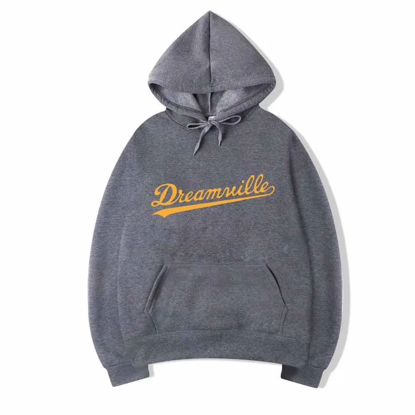 Новинка; худи Для мужчин хип-хоп DREAMVILLE Коул Логотип с капюшоном Swag письмо флисовые J худи с принтом Cole зимние толстовки с капюшоном Для мужчин пуловер