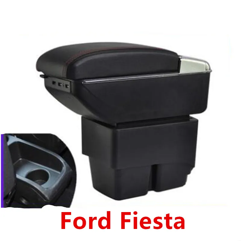 

For Ford Fiesta 3 MK7 armrest box Hand switch gear center Storage box Ford armrest box accessory 2009-2014