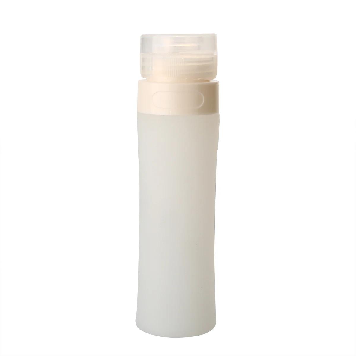 80ml Silicone Reusable Squeezable Mini Travel Bottle Lotion Shampoo Empty Travel Container For Travel Bath Tools Random Color