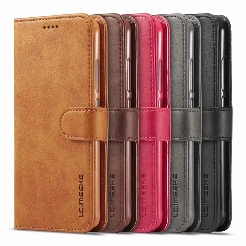 Magnetic Leather Retro Fundas Flip Case for Huawei P9 P10 P20 P30 Mate 10 20 30Pro Lite Luxury Wallet Cove With Card Pocket | Мобильные