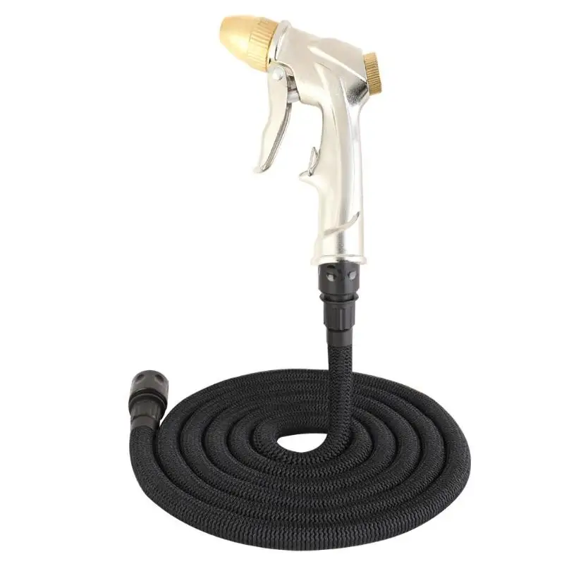 

Univesal 25ft Multifunction High Pressure Car Wash Water Gun with Expandable Hose Latex inner tube Multi-function