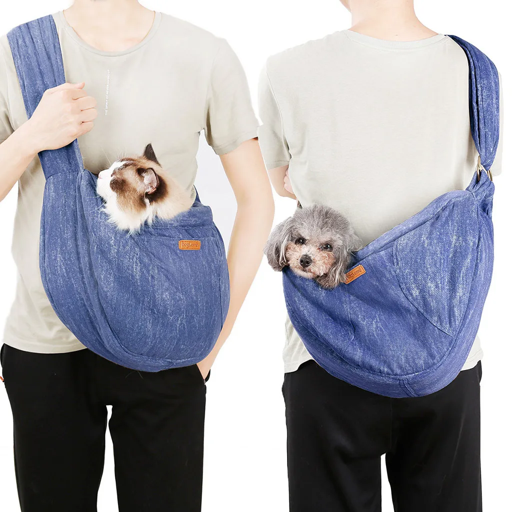 Transer пакеты для собак, синяя модная сумка для питомцев, переноска для кошек, дорожная сумка-тоут, сумки на плечо, для собак, слинг, дышащая сумка, 19May27 P35
