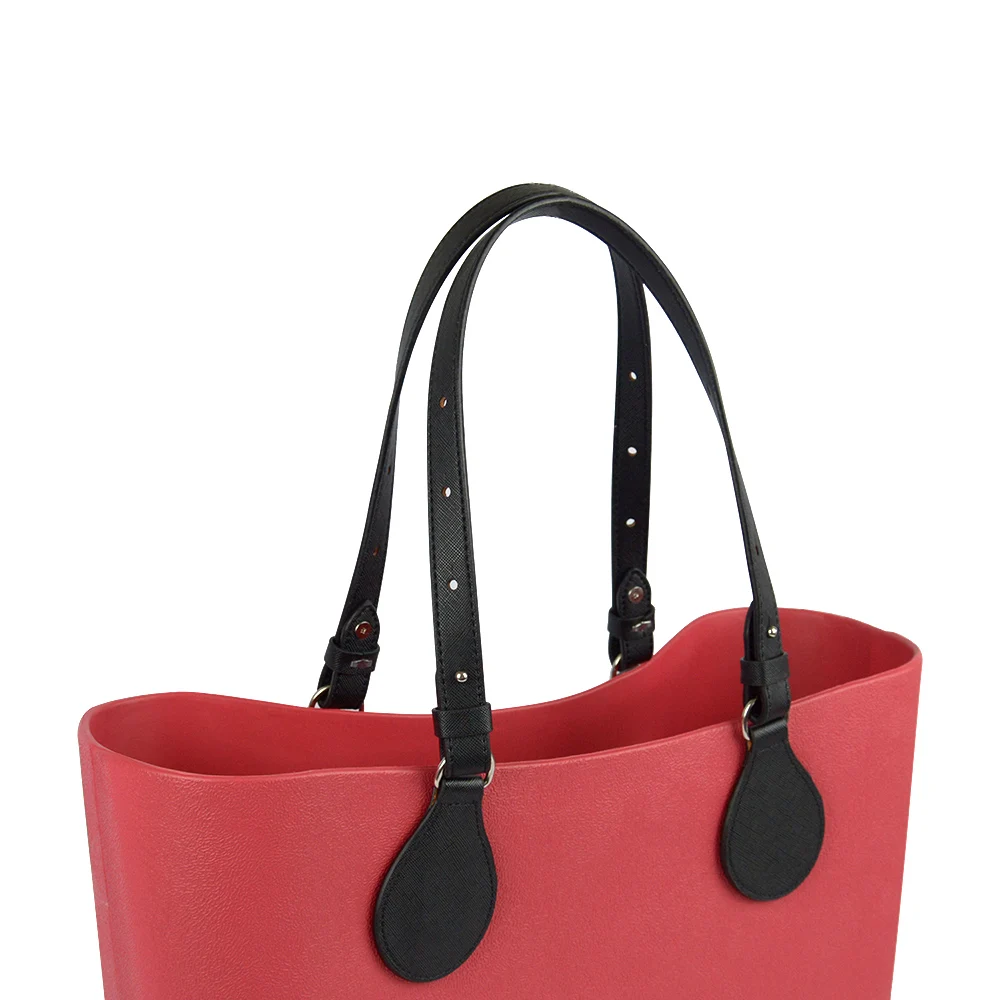 TANQU двунаправленный регулируемый по длине плоский кожаный ремень ручка с каплями для Obag корзина ведро городской шик женская сумка O Bag