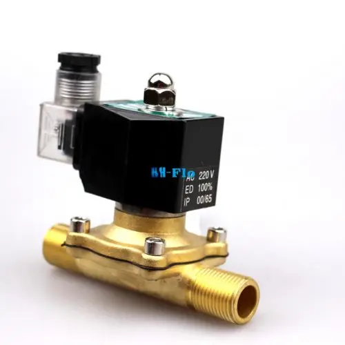 Электрический электромагнитный клапан пневматический клапан для воды масло воздуха газа N/C 220 V 12 V 24 V