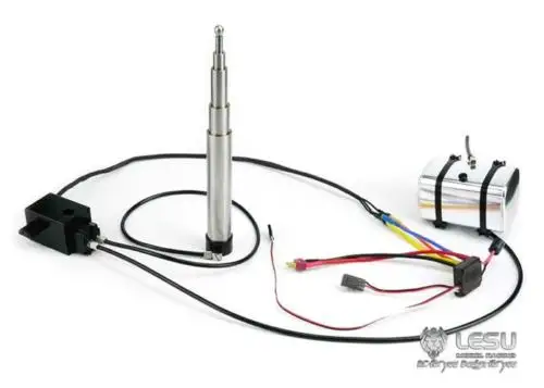 LESU 130MM Hydraulic Pump Cylinder Set Retractable 1/14 RC DIY Tmy   Dump Truck TH04956