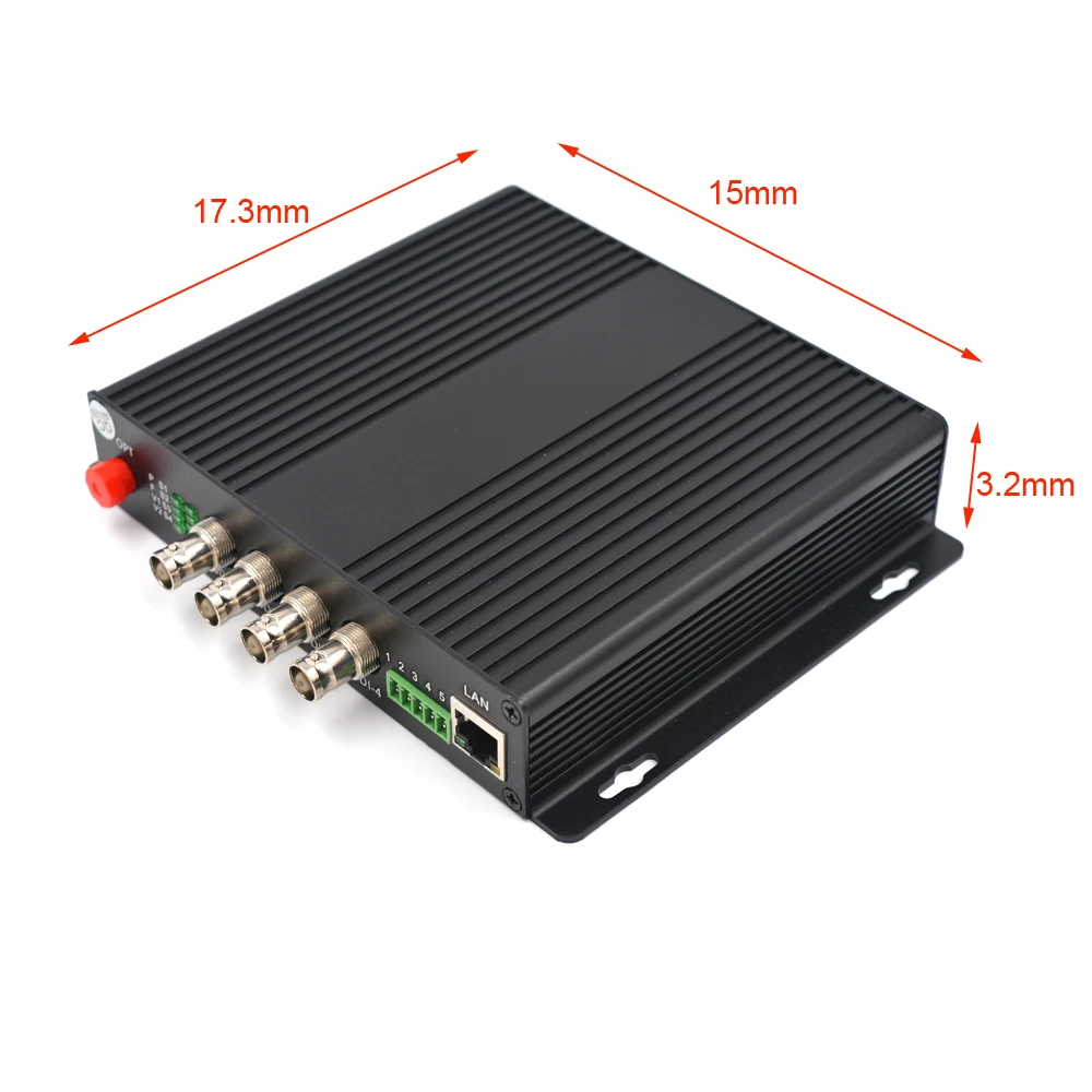 Высокое качество 4 канала HD SDI видео/аудио/Ethernet по волоконно оптическим медиа