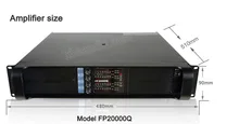 2016 the latest 4 channel Sound Digital Amplifier Fp20000Q 2200W High Quality Professional High Power Audio Amplifier
