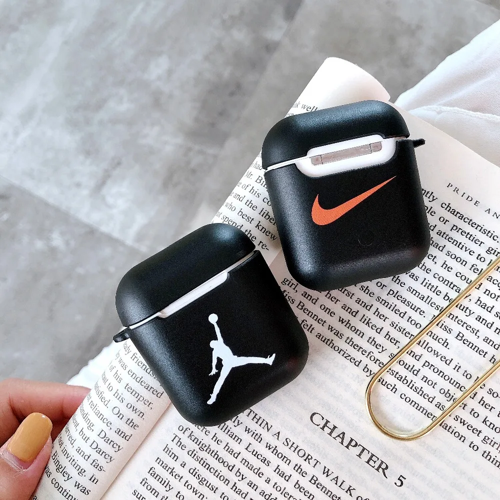 Kaws OW off BB sport brand jordon Soft Case for AirPods Wireless Earphone Charging Box Cover Bag for AirPods 2 Protective