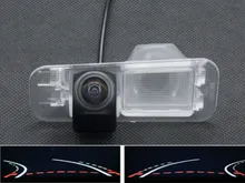 Trajectory Tracks 1080P Fisheye Lens Car Rear view Camera For Kia K2 Rio Sedan 2011 2012 2013 2014 2015 Car Reverse Camera