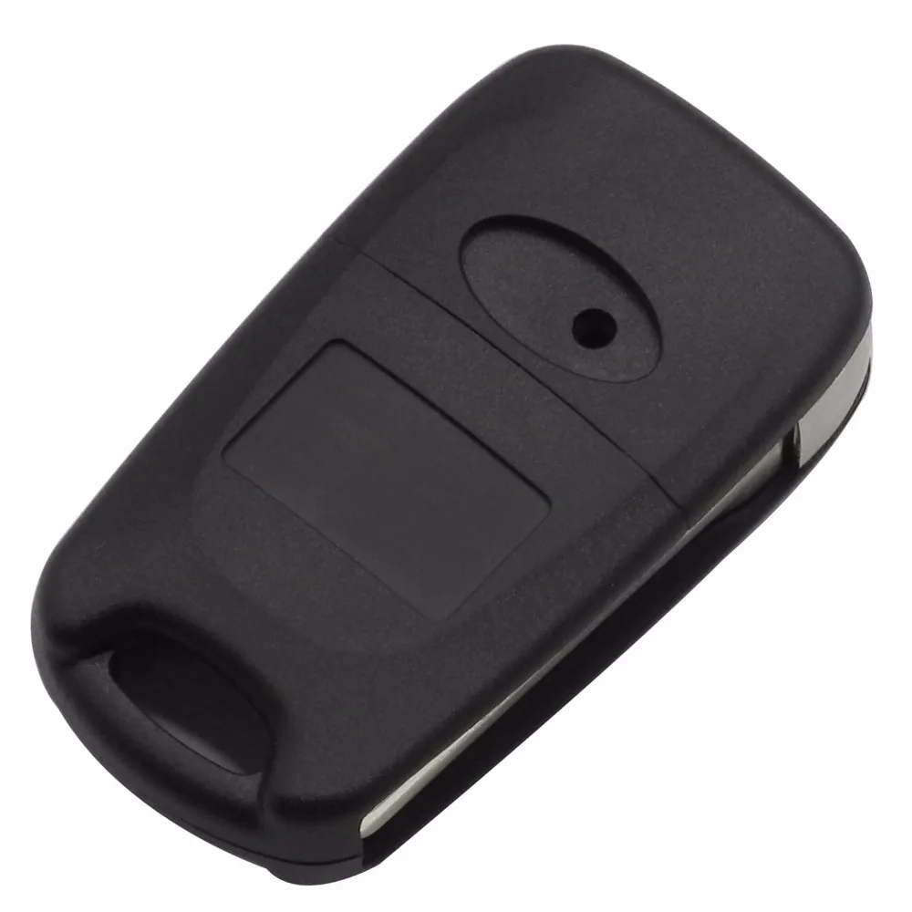 Jingyuqin 3 кнопки автомобиля дистанционный флип складной ключ оболочки для Kia Picanto Sportage K5 hyundai I20 I30 IX35 I35 ключ Accent чехол
