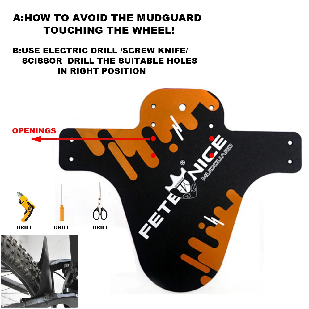 Bicycle Mudguard Front Fenders
