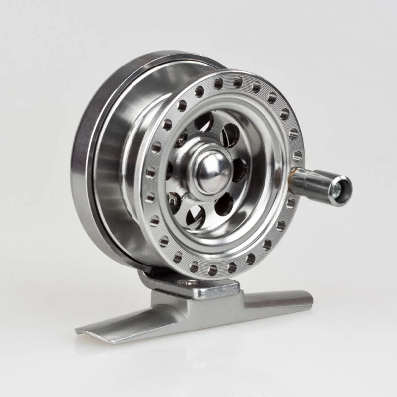 

Fly Fishing Hand Wheel Fake Bait Ice fishing Fly Reel BLV50 Metal Wheel Before the Play Round Sell like hot cakes