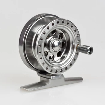 

Fly Fishing Hand Wheel Fake Bait Ice fishing Fly Reel BLV50 Metal Wheel Before the Play Round Sell like hot cakes