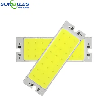 

62*20mm 5W 12V COB LED Light Strip 6500K Cold White DC12V Light Source for Car Lighting House Decor Lamps DIY 500LM 62mm