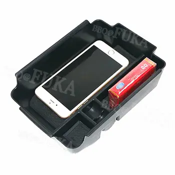 

For V-W Passat 2019 Car Central Console Armrest Storage Box Case Bin Container Holder