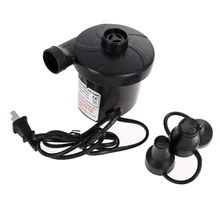 High Quality AC 240V Electric Air Pump Inflate Deflate for Air Bed Boats Dolls inflatable Bag Mattress With 3 Nozzles US plug