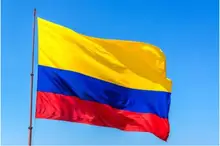 Frete grátis xvgdg colômbia bandeira colombiana 3ft x 5ft pendurado colômbia bandeira poliéster bandeira padrão bandeira