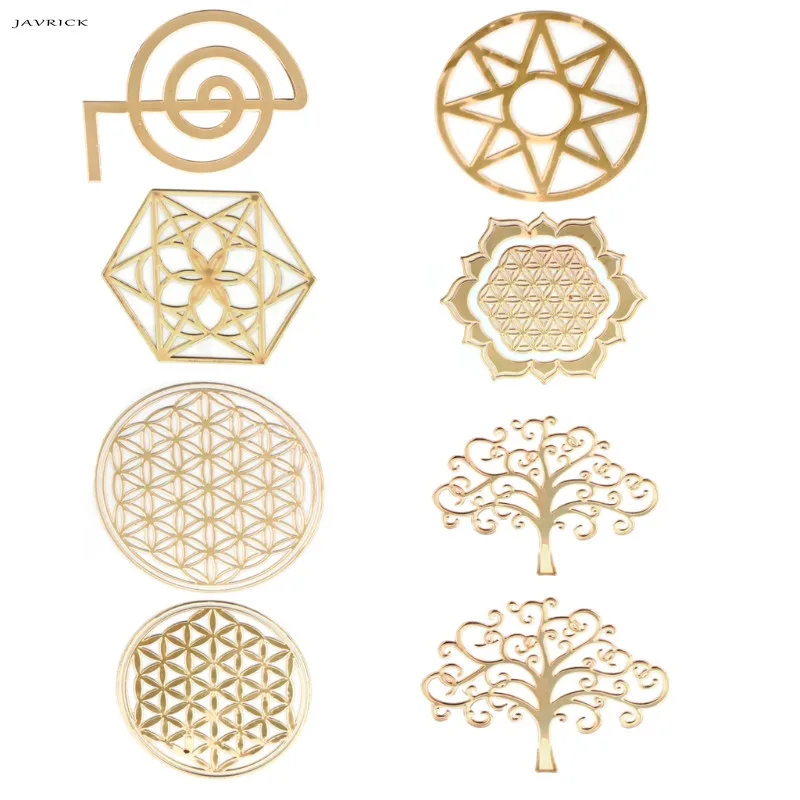 

JAVRICK Jewelry Tool Energy Tower Pattern Paste Copper Stickers For DIY Making Mould Craft NEW