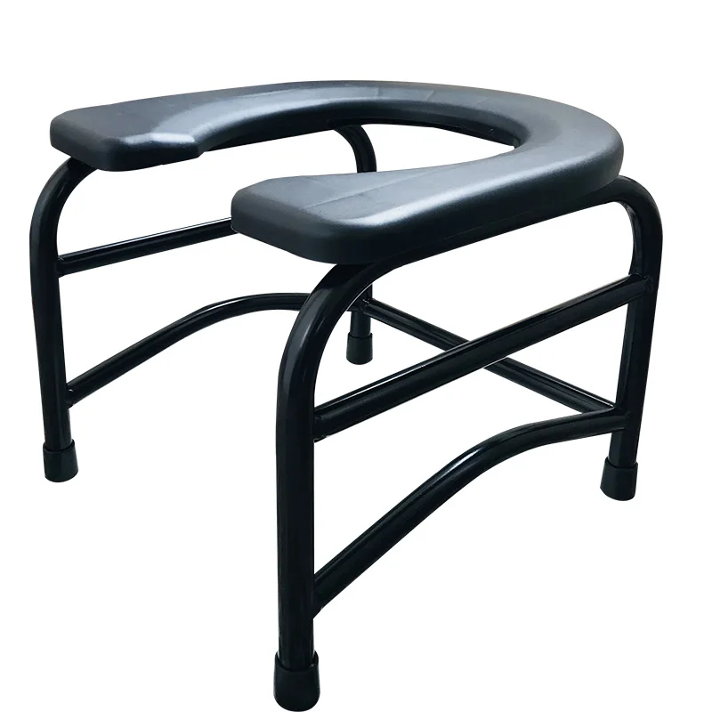 

Elderly Commode Chair Mobile Toilet Shower Chairs Portable Safe Pregnant Woman Potty Stool Household Safety Frame Commode Chair