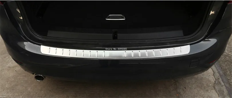 Collbt нержавеющая Задний бампер протектор плиты Накладка для BMW 2 серии 5 и 7 Стульчики Детские активные Tour 218i 220i F45 f46