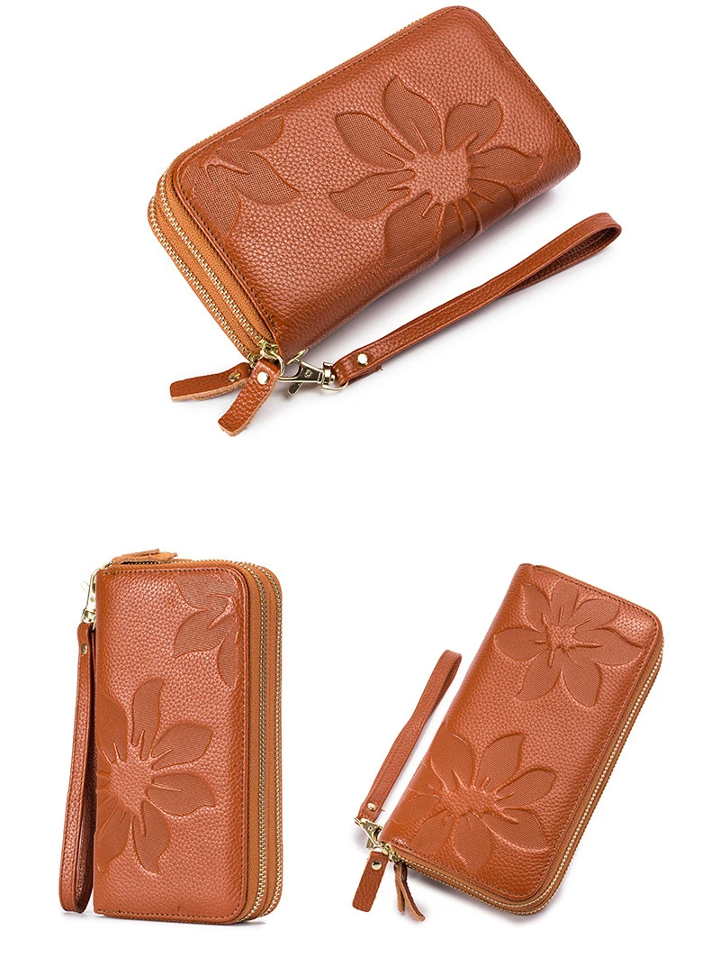 Women genuine leather wallet 18