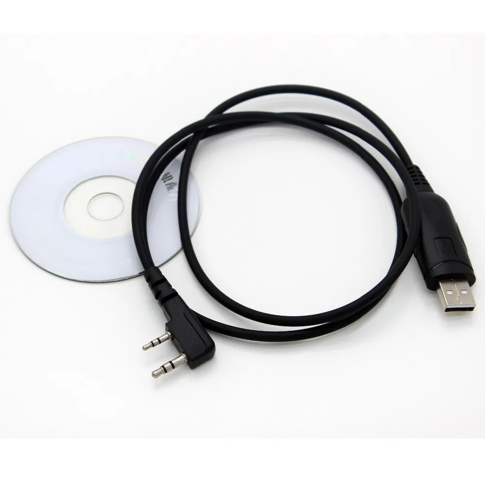 XQF Two Way Radio USB Programming Cable for Kenwood TK 3107 BaoFeng UV 5R GT 3 BF F8+ UV 82 UV
