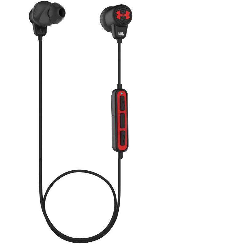 JBL мкА Sport TWS In-Ear Беспроводная гарнитура Bluetooth наушники с защитой от пота HiFi Fever музыка спортивные наушники смартфон с микрофоном - Цвет: Black red