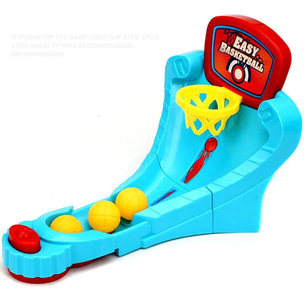 

Finger Desktop Shooting Machine Mini Ejection Basketball Creative Fun Fun Children'S Educational Parent-Child Toy