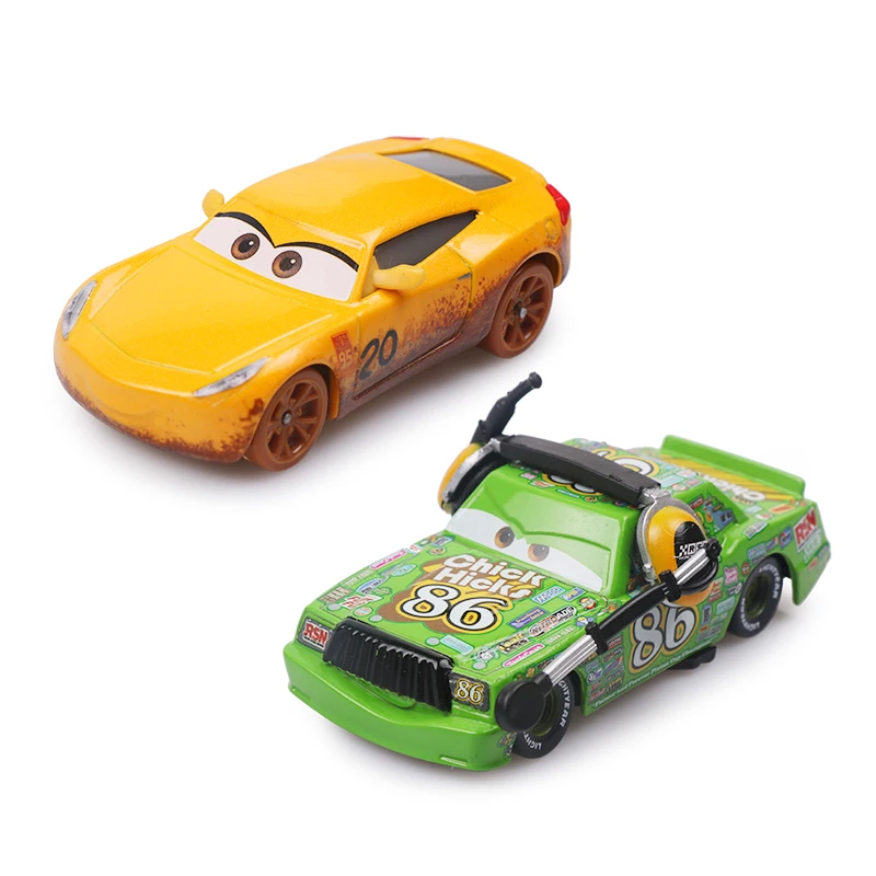 Disney Pixar Cars 3 ограниченная серия Cruz Ramirez Chick Hicks Lightning McQueen модель из металлического