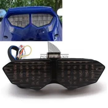 

Smoke Lens Integrated LED Park Brake Tail Light Turn Signal Brake Amber + Red Tail Light Fit For 2003-2005 YAMAHA YZF R6 R6S